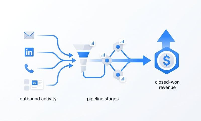 Outbound Revenue Attribution: How B2B SaaS Teams Connect Sales Activity to Closed Revenue