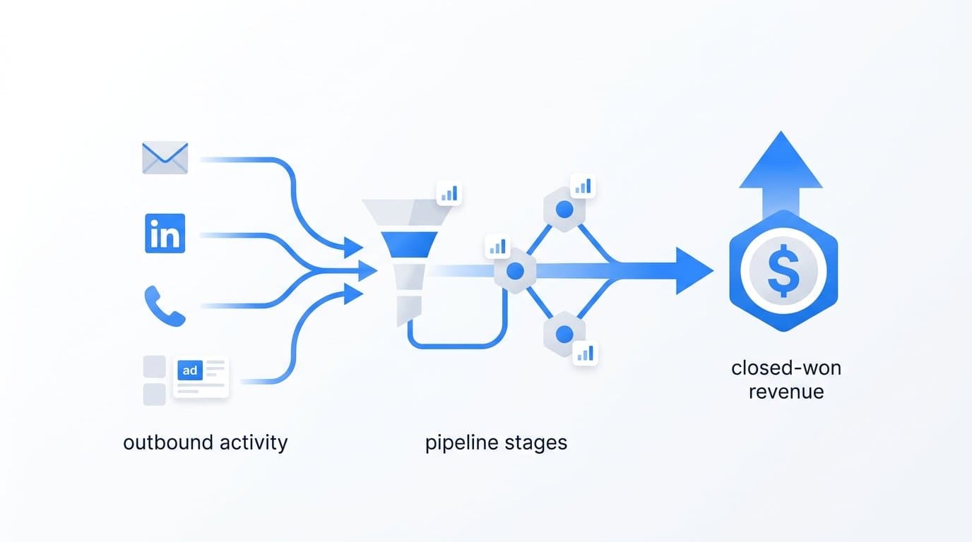 Outbound Revenue Attribution: How B2B SaaS Teams Connect Sales Activity to Closed Revenue