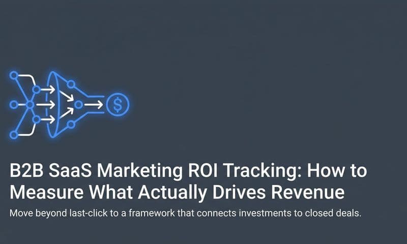 B2B SaaS Marketing ROI Tracking: How to Measure What Actually Drives Revenue