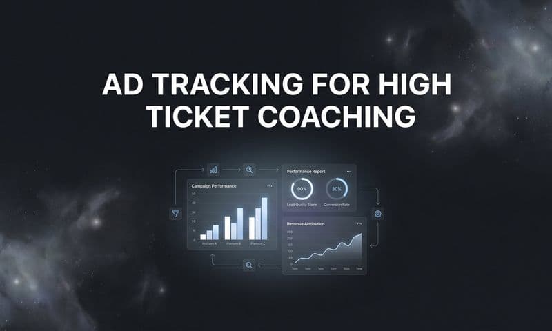 How to Set Up Ad Tracking for High Ticket Coaching: A Step-by-Step Guide