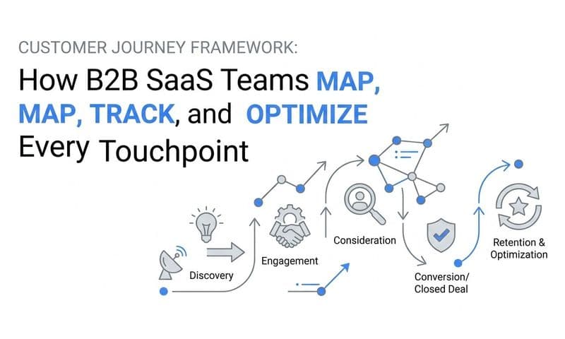 Customer Journey Framework: How B2B SaaS Teams Map, Track, and Optimize Every Touchpoint