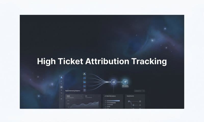 High Ticket Attribution Tracking: How to Connect Every Touchpoint to Big-Deal Revenue