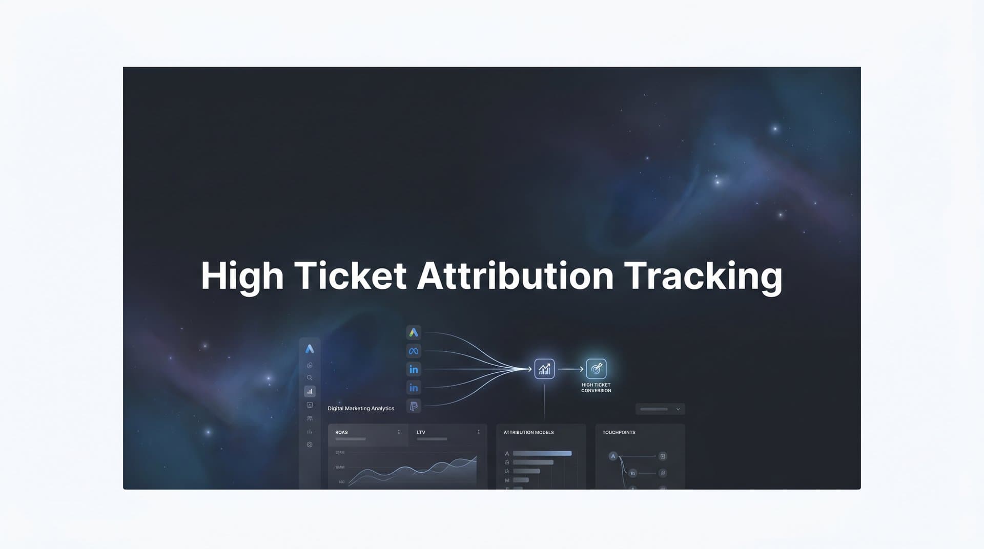 High Ticket Attribution Tracking: How to Connect Every Touchpoint to Big-Deal Revenue