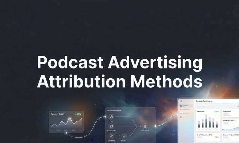 Podcast Advertising Attribution Methods: How to Track What's Actually Working
