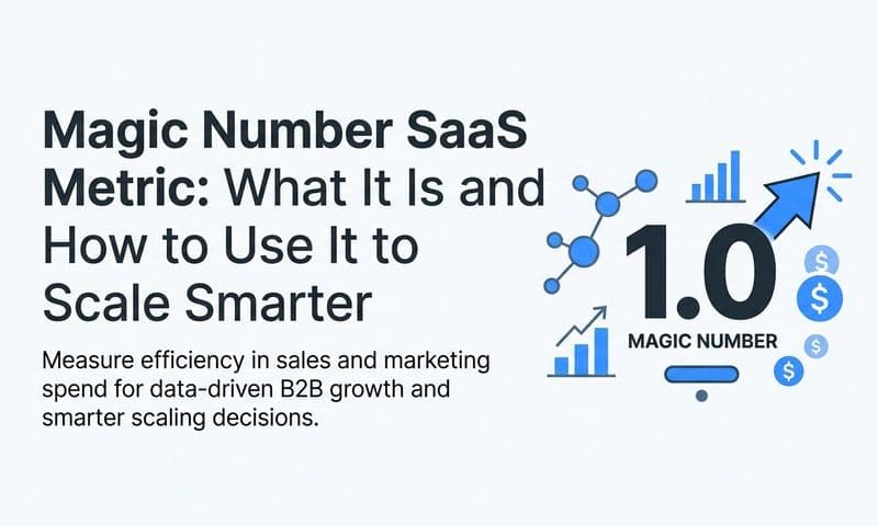 Magic Number SaaS Metric: What It Is and How to Use It to Scale Smarter