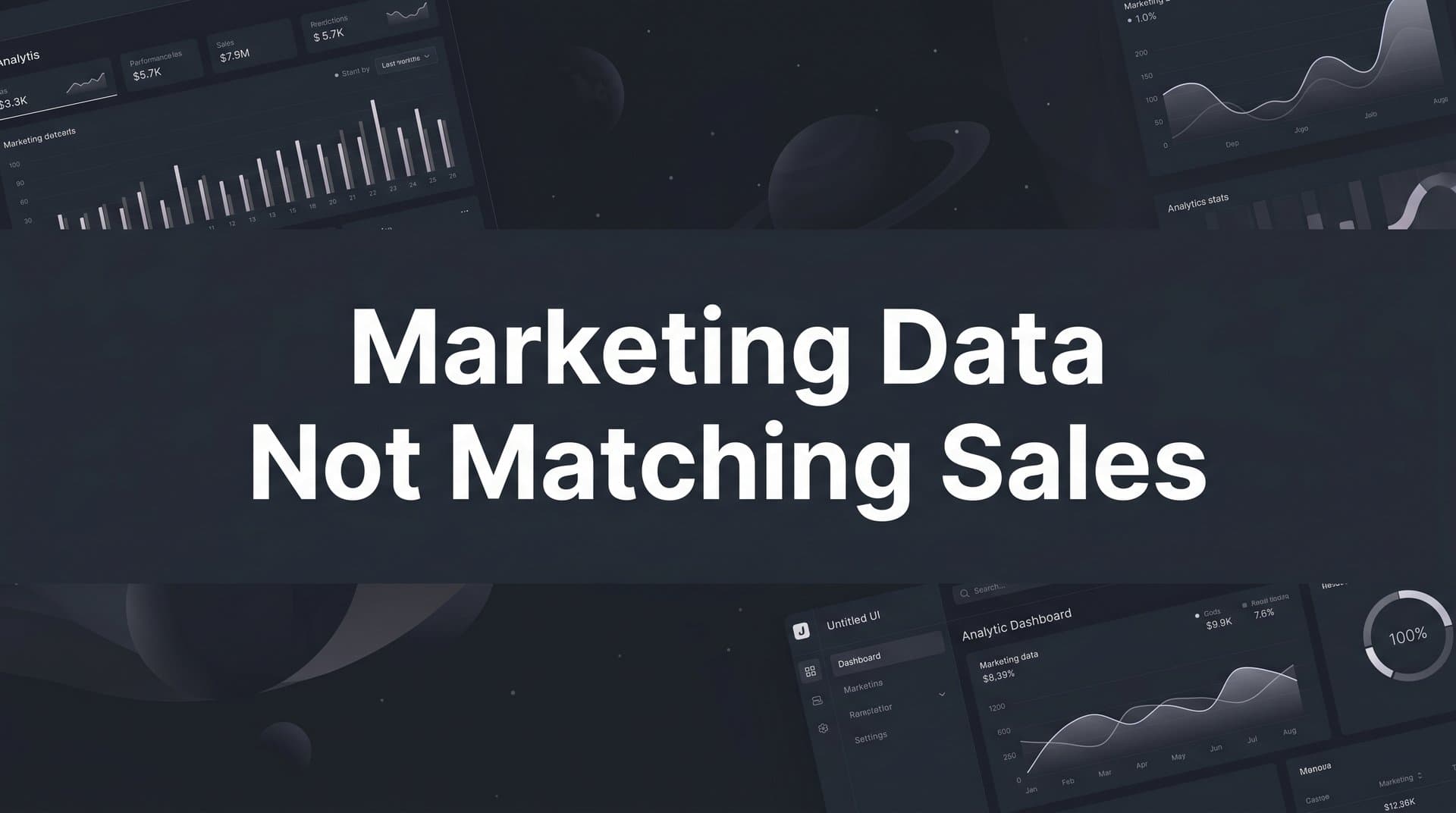 Why Your Marketing Data Is Not Matching Sales (And How to Fix It)