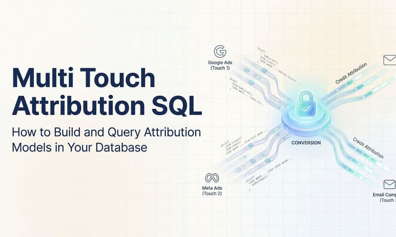 Multi Touch Attribution SQL: How to Build and Query Attribution Models in Your Database