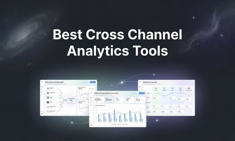 9 Best Cross Channel Analytics Tools in 2026