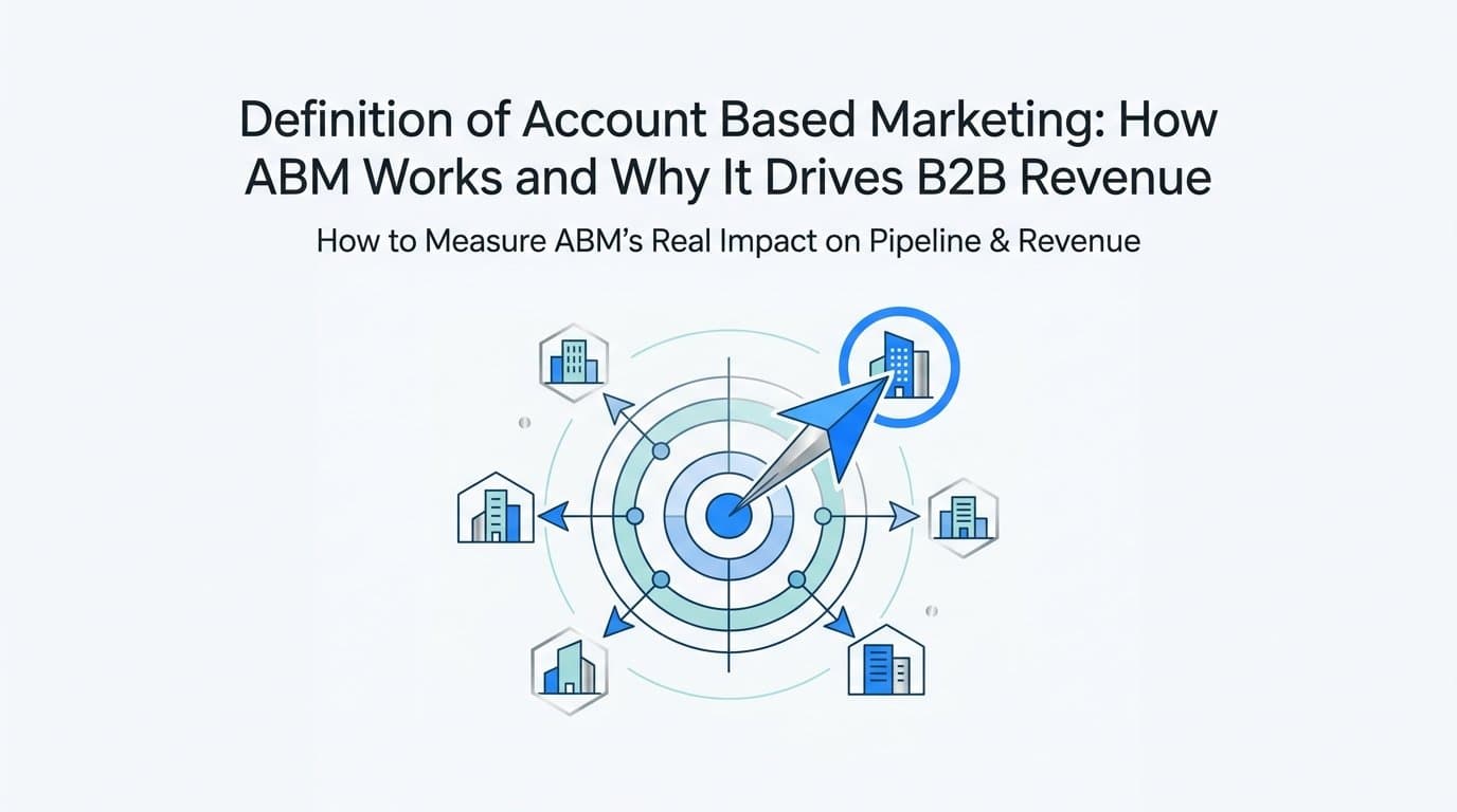 Definition of Account Based Marketing: How ABM Works and Why It Drives B2B Revenue