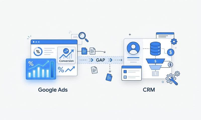 Google Ads Conversions Don't Match CRM: How to Find and Fix the Gap