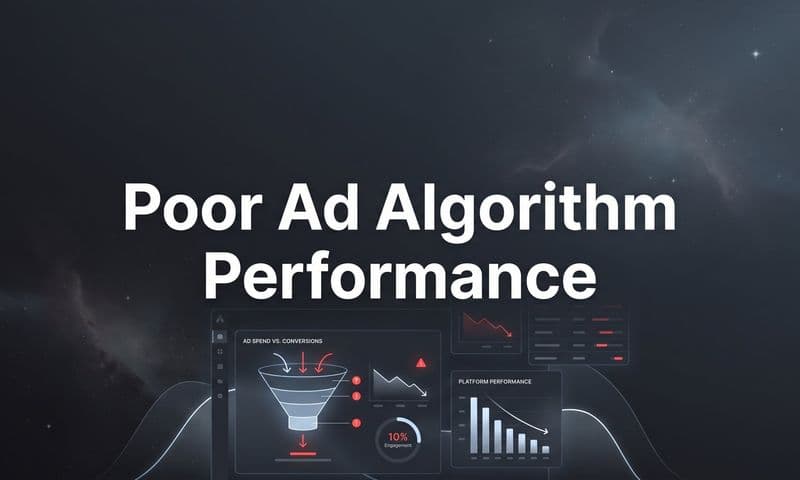 Poor Ad Algorithm Performance: Why It Happens and How to Fix It