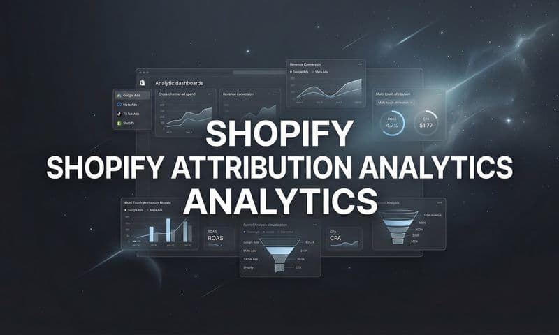 Shopify Attribution Analytics: How to Track What's Actually Driving Your Store's Sales