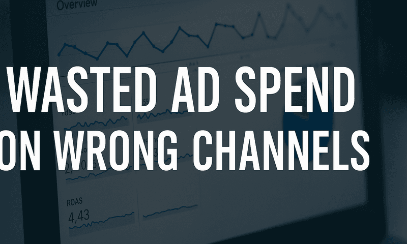 How To Stop Wasted Ad Spend On Wrong Channels And Redirect Budget To What Actually Converts