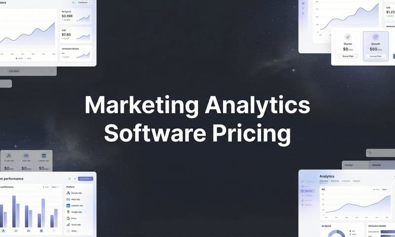 9 Best Marketing Analytics Software Options by Pricing in 2026