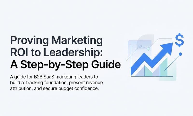 Proving Marketing ROI to Leadership: A Step-by-Step Guide