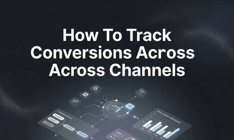 How to Track Conversions Across Channels: A 6-Step Implementation Guide