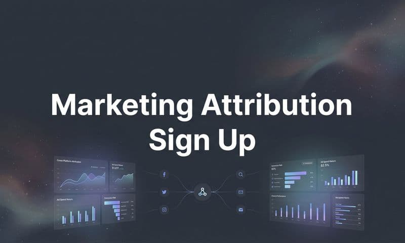 How to Sign Up for Marketing Attribution: Your Complete Setup Guide