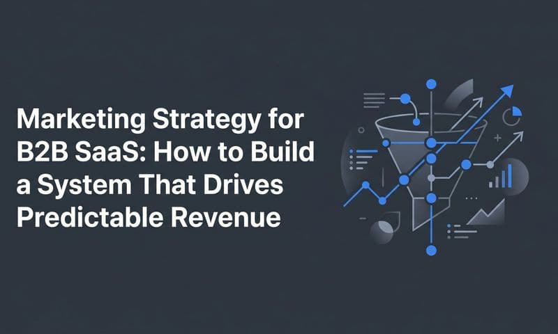 Marketing Strategy for B2B SaaS: How to Build a System That Drives Predictable Revenue