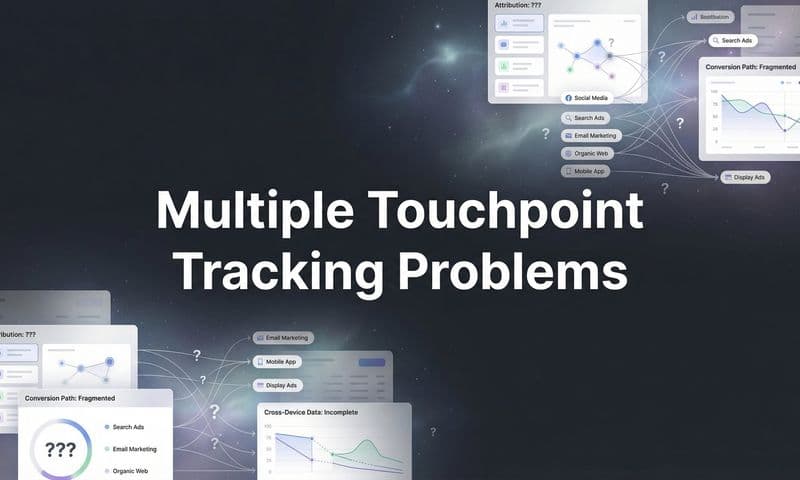 Multiple Touchpoint Tracking Problems: Why Your Marketing Data Is Lying to You (And How to Fix It)