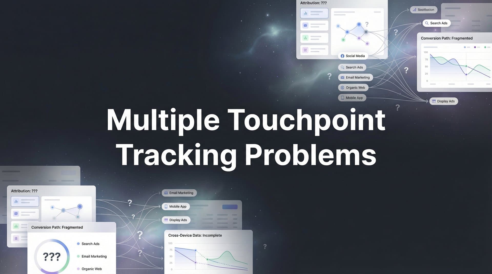 Multiple Touchpoint Tracking Problems: Why Your Marketing Data Is Lying to You (And How to Fix It)