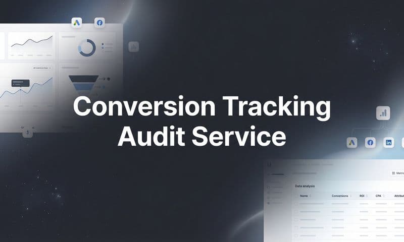 Conversion Tracking Audit Service: What It Is and Why Your Marketing Data Depends on It