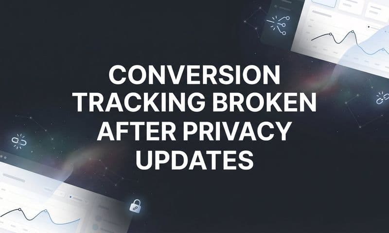 How to Fix Conversion Tracking Broken After Privacy Updates: A Step-by-Step Recovery Guide