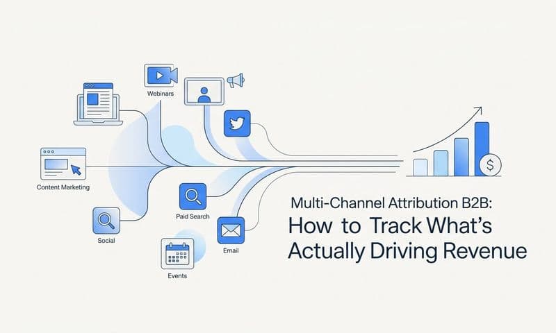 Multi-Channel Attribution B2B: How to Track What's Actually Driving Revenue