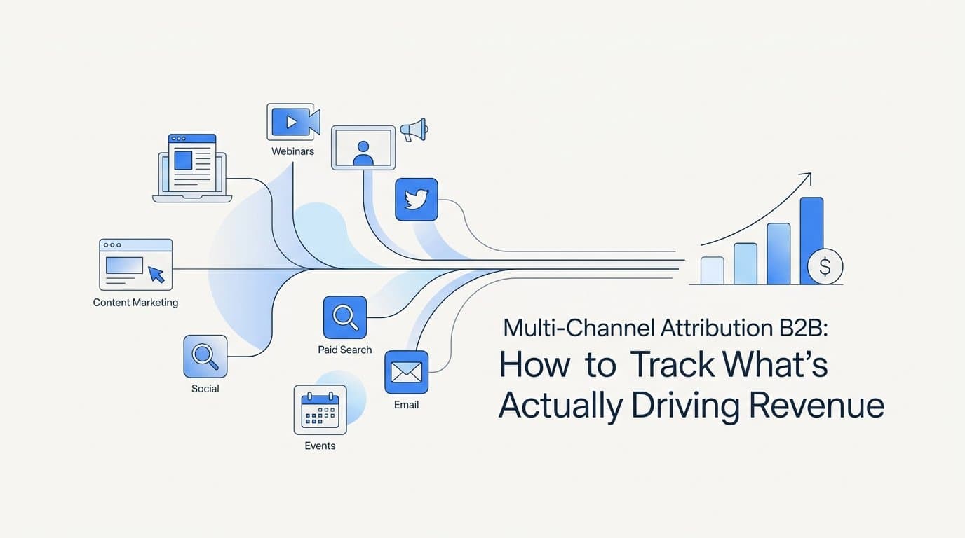 Multi-Channel Attribution B2B: How to Track What's Actually Driving Revenue