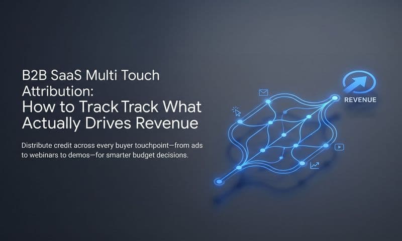 B2B SaaS Multi Touch Attribution: How to Track What Actually Drives Revenue