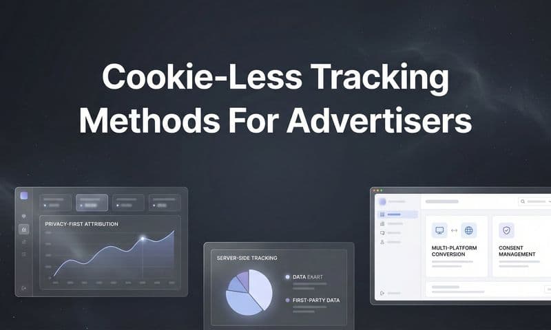 7 Cookie-Less Tracking Methods Every Advertiser Needs in 2026