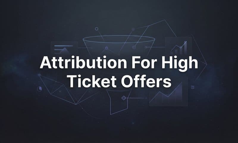 Attribution for High Ticket Offers: The Complete Guide to Tracking Long Sales Cycles