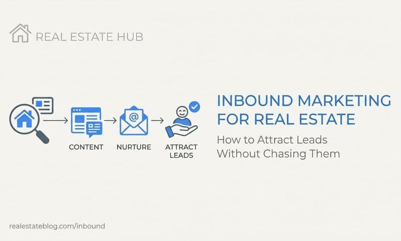 Inbound Marketing for Real Estate: How to Attract Leads Without Chasing Them