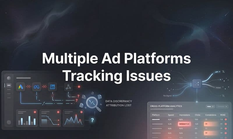 Multiple Ad Platforms Tracking Issues: Why Your Data Doesn't Match (And How to Fix It)