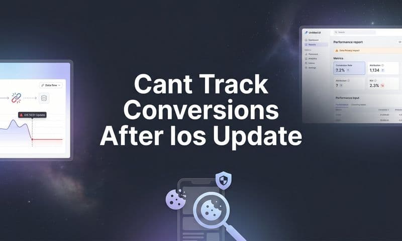 Can't Track Conversions After iOS Update? How to Fix Your Ad Tracking in 6 Steps