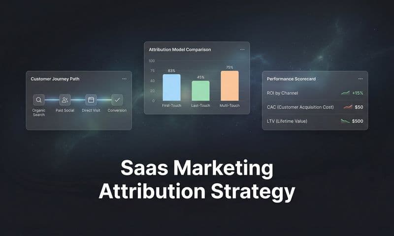 SaaS Marketing Attribution Strategy: How to Track What Actually Drives Revenue