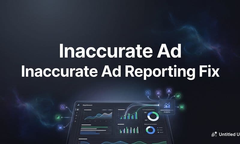 How to Fix Inaccurate Ad Reporting: A Step-by-Step Guide to Reliable Marketing Data