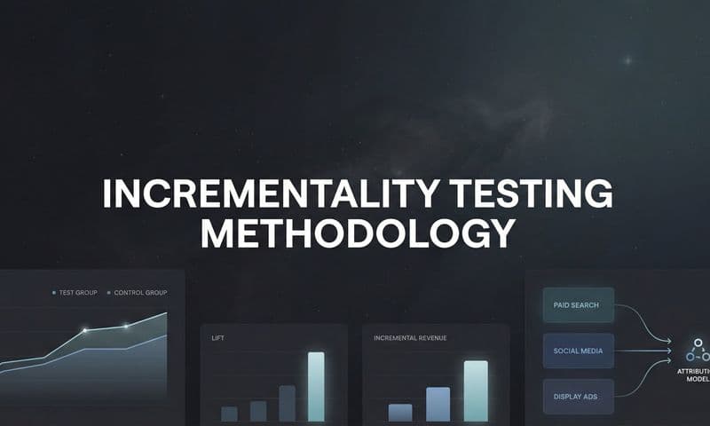 How to Run Incrementality Tests: A Step-by-Step Methodology Guide