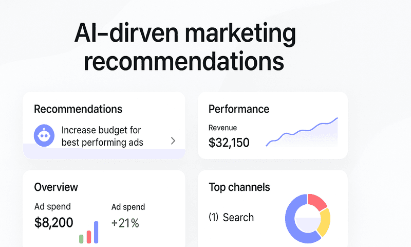7 Best AI-Driven Marketing Recommendations To Turn Data Chaos Into Revenue Growth