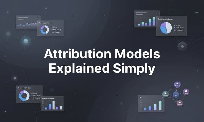 Attribution Models Explained Simply: A Practical Guide for B2B SaaS Marketers