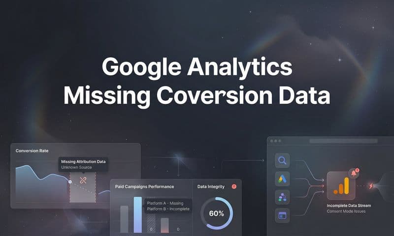 How to Fix Google Analytics Missing Conversion Data: A Step-by-Step Troubleshooting Guide