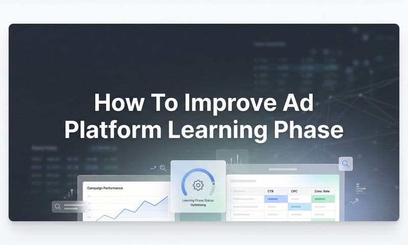 How to Improve Ad Platform Learning Phase: 6 Steps to Faster Optimization