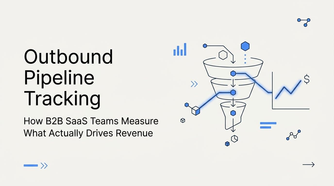 Outbound Pipeline Tracking: How B2B SaaS Teams Measure What Actually Drives Revenue