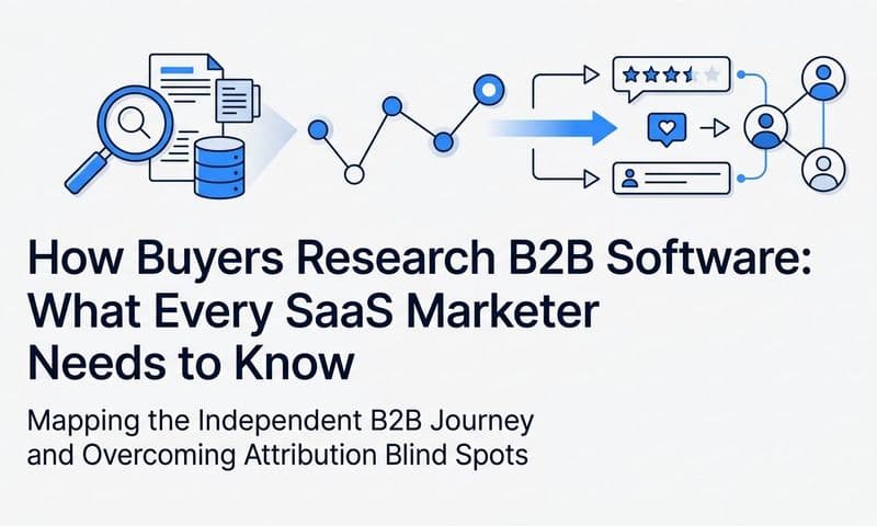 How Buyers Research B2B Software: What Every SaaS Marketer Needs to Know