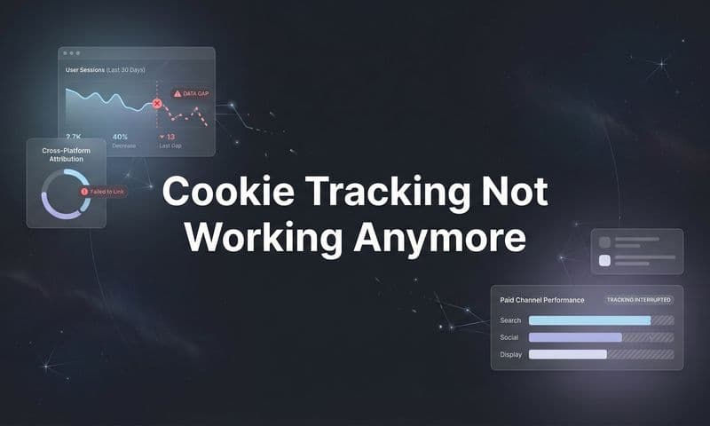 Cookie Tracking Not Working Anymore: Why It's Broken and What Marketers Can Do Now