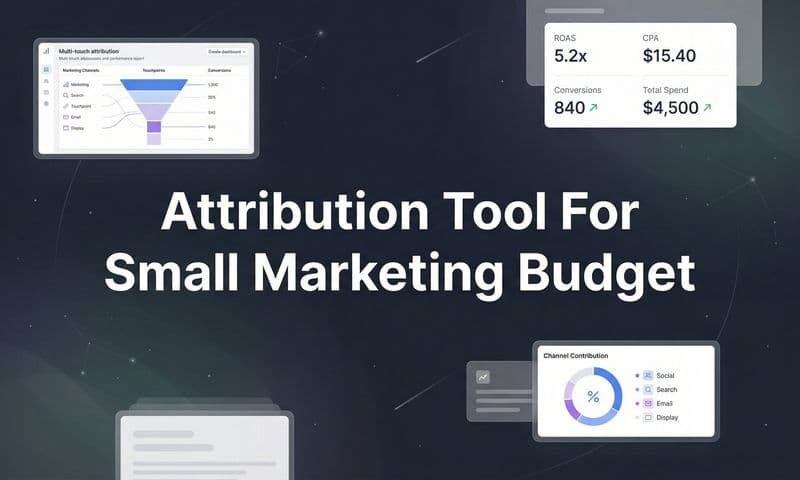 9 Best Attribution Tools for Small Marketing Budgets in 2026