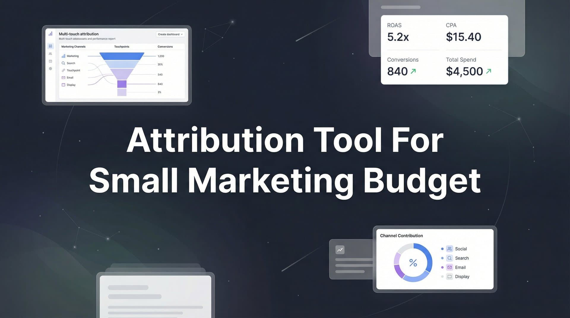 9 Best Attribution Tools for Small Marketing Budgets in 2026