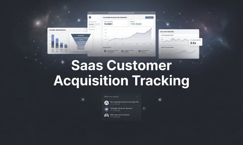 SaaS Customer Acquisition Tracking: The Complete Guide to Measuring What Drives Growth