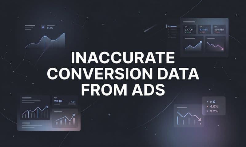 Inaccurate Conversion Data from Ads: Why It Happens and How to Fix It