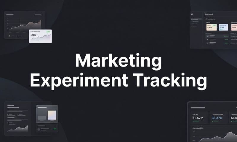 Marketing Experiment Tracking: How to Measure What Actually Works
