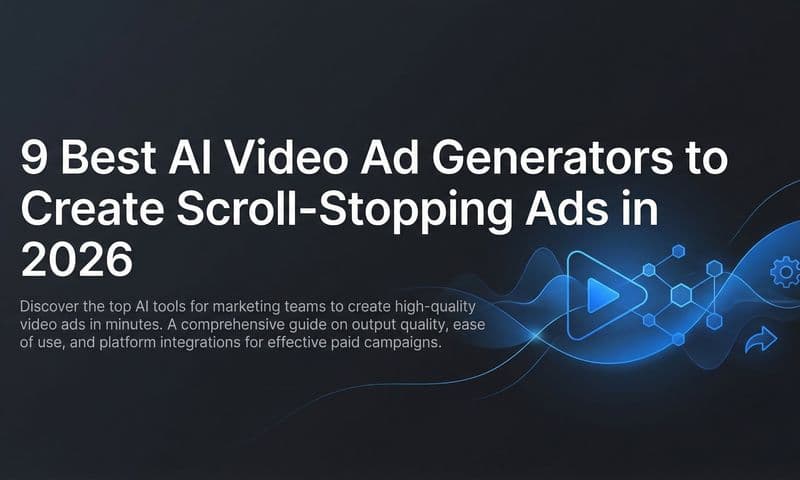 9 Best AI Video Ad Generators to Create Scroll-Stopping Ads in 2026